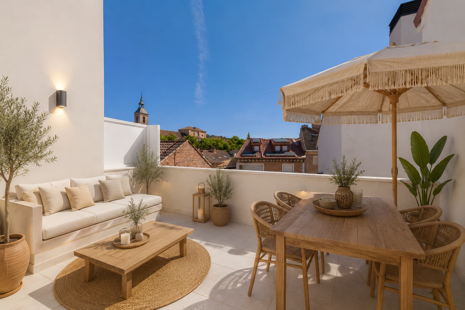 Terraza de la promoción Calle Alcalá 32