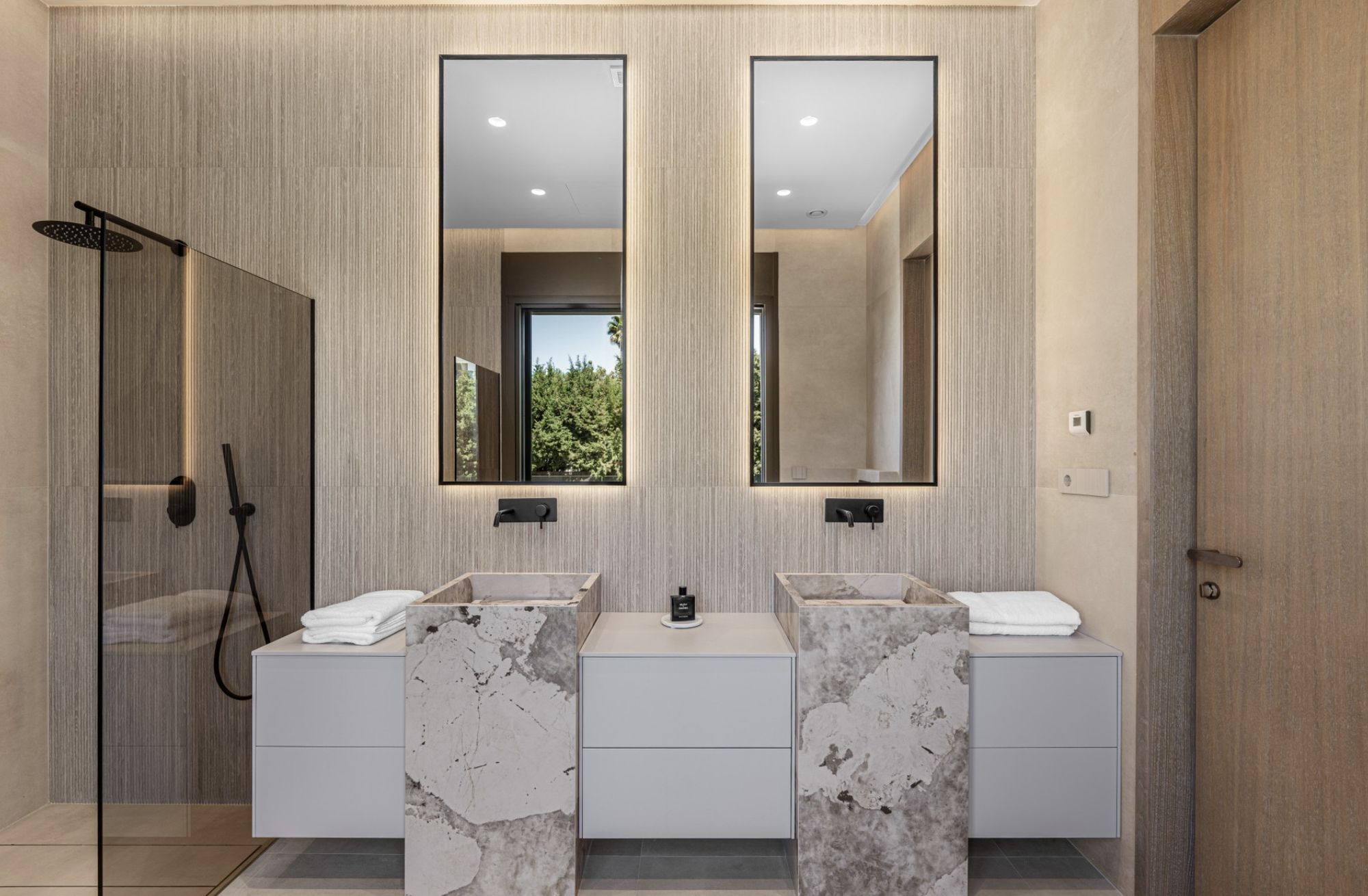Baño suite - Proyecto Villa El Olivar